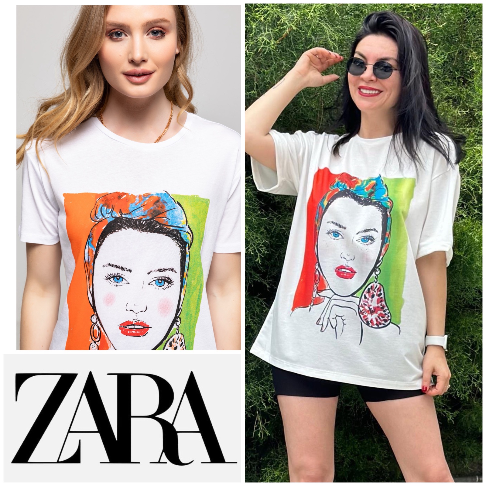 Zara Over size❤️cotton😘M/L/XL