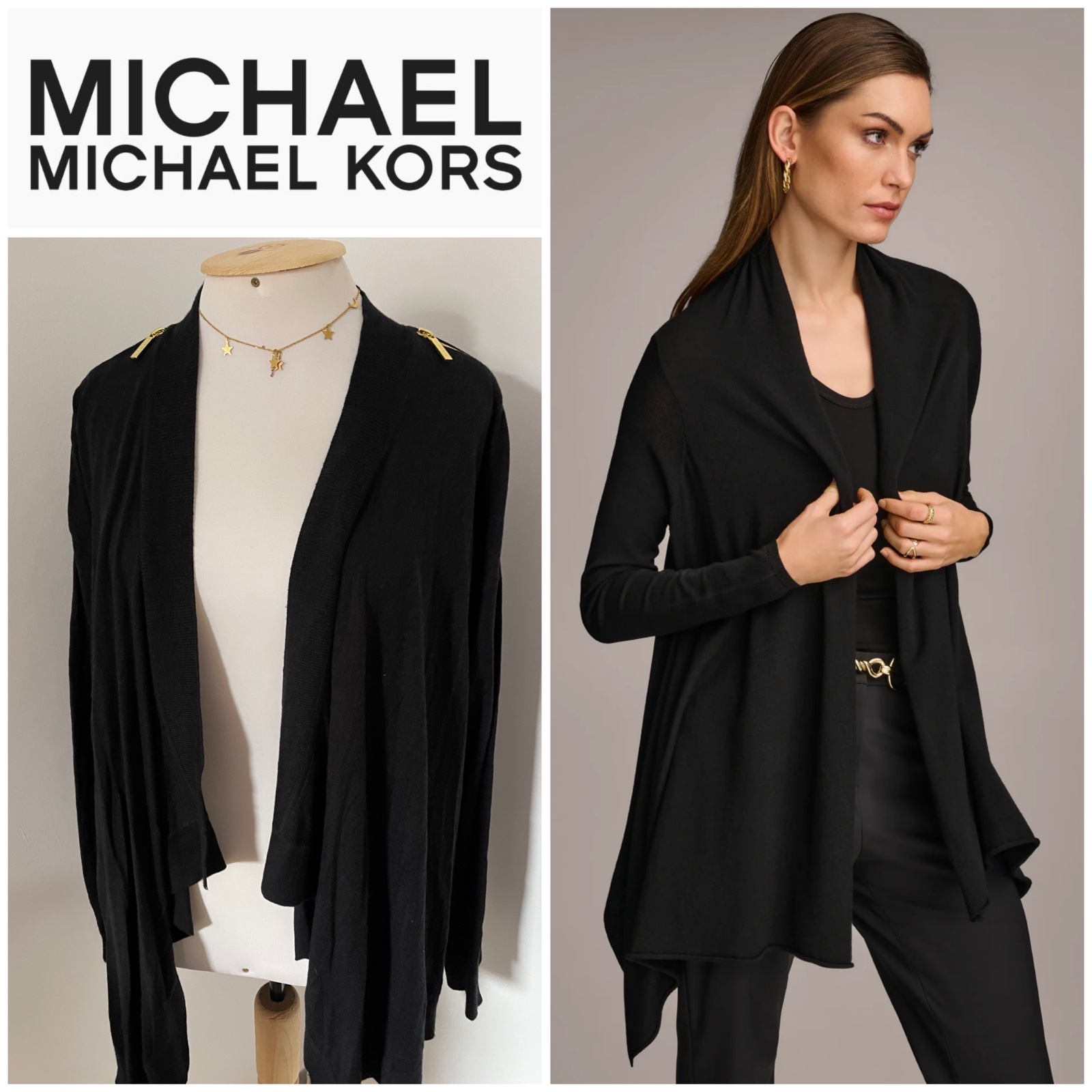 Micheal kors long cardigan neuf L/XL❤️