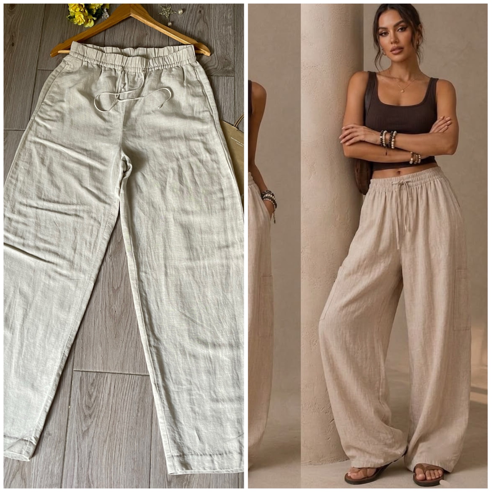 Kamraya melange panta Large. Neuf S/M