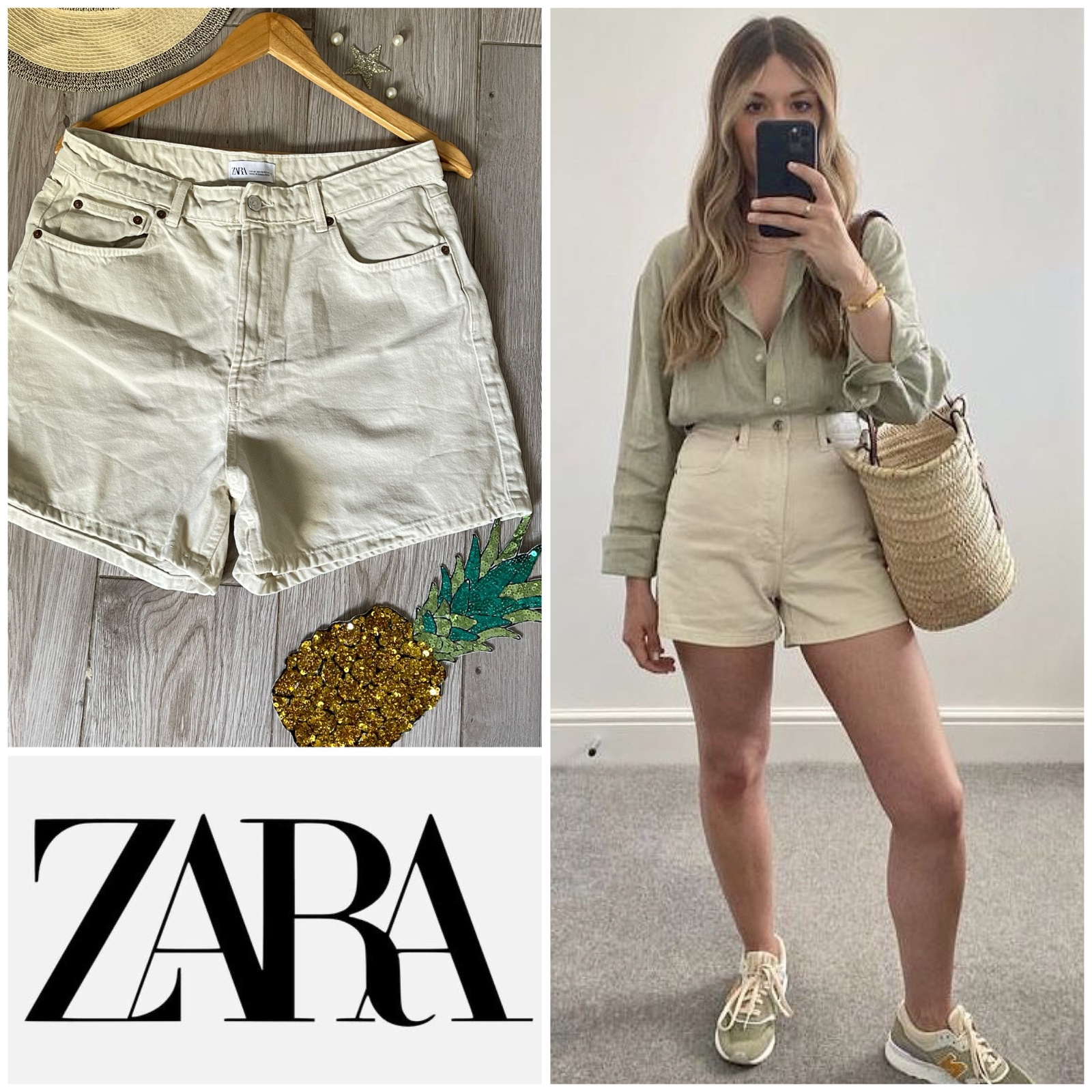 Zara short neuf 40/42❤️