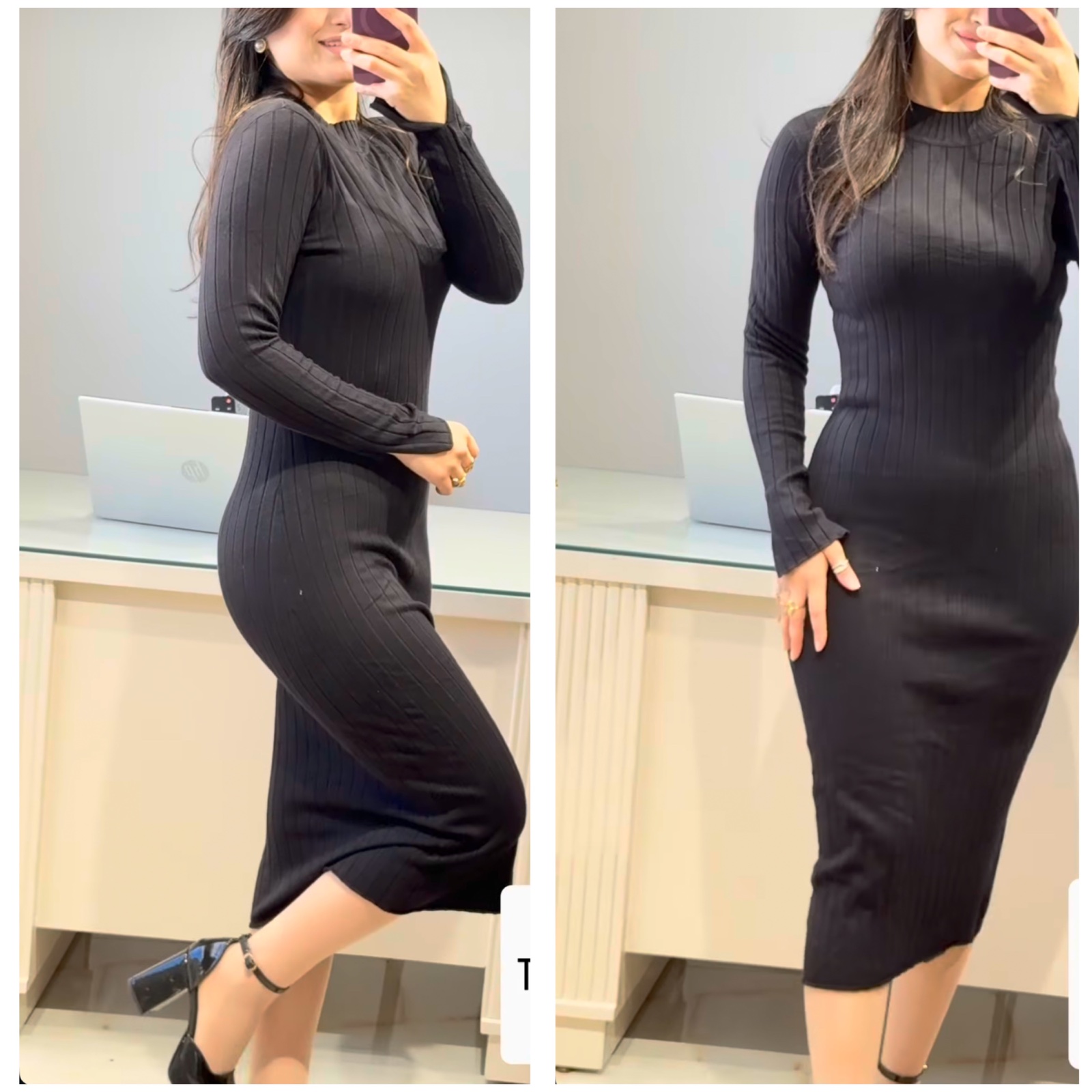 Cute robe moulante cotelée neuf M/L❤️
