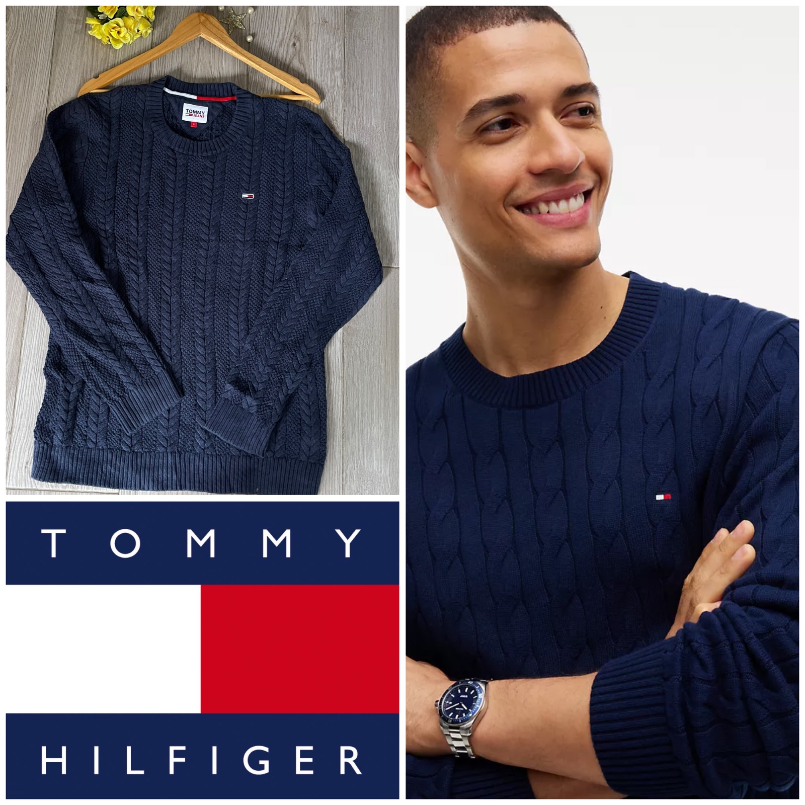 Tommy torsadé neuf❤️