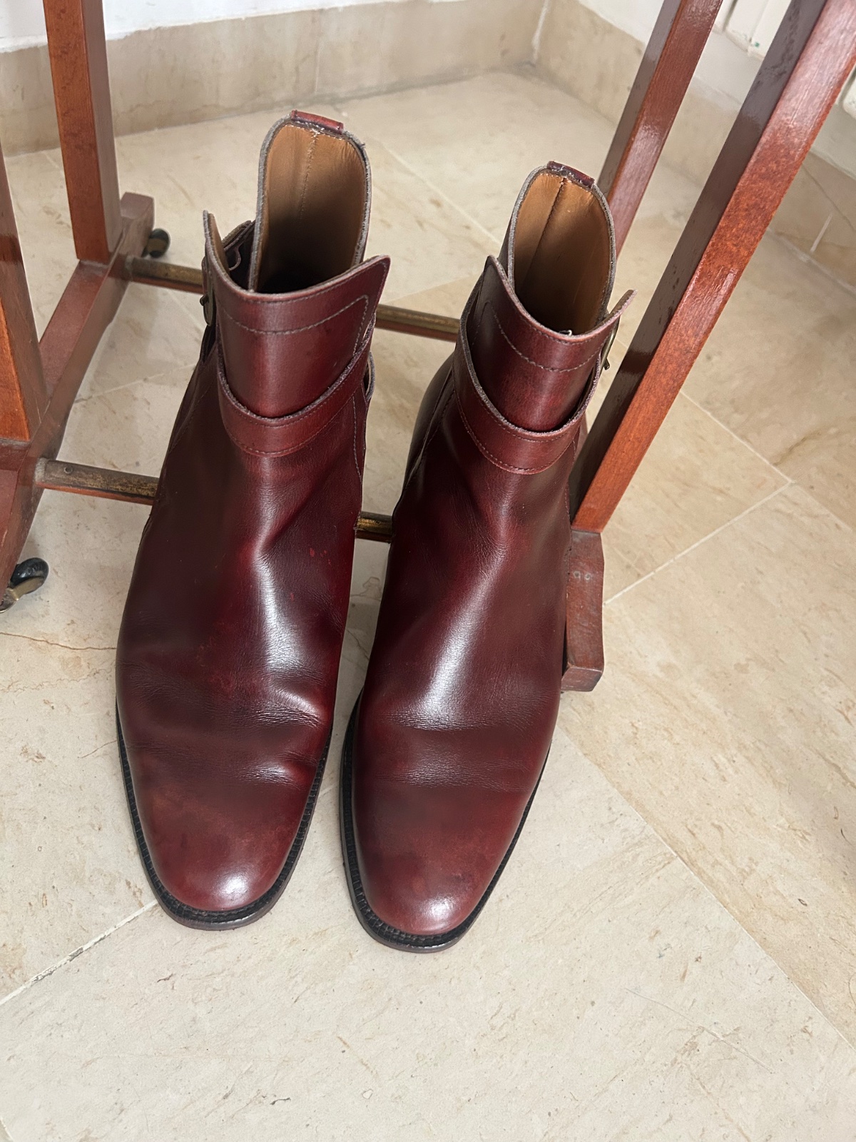 Boots à sangles 