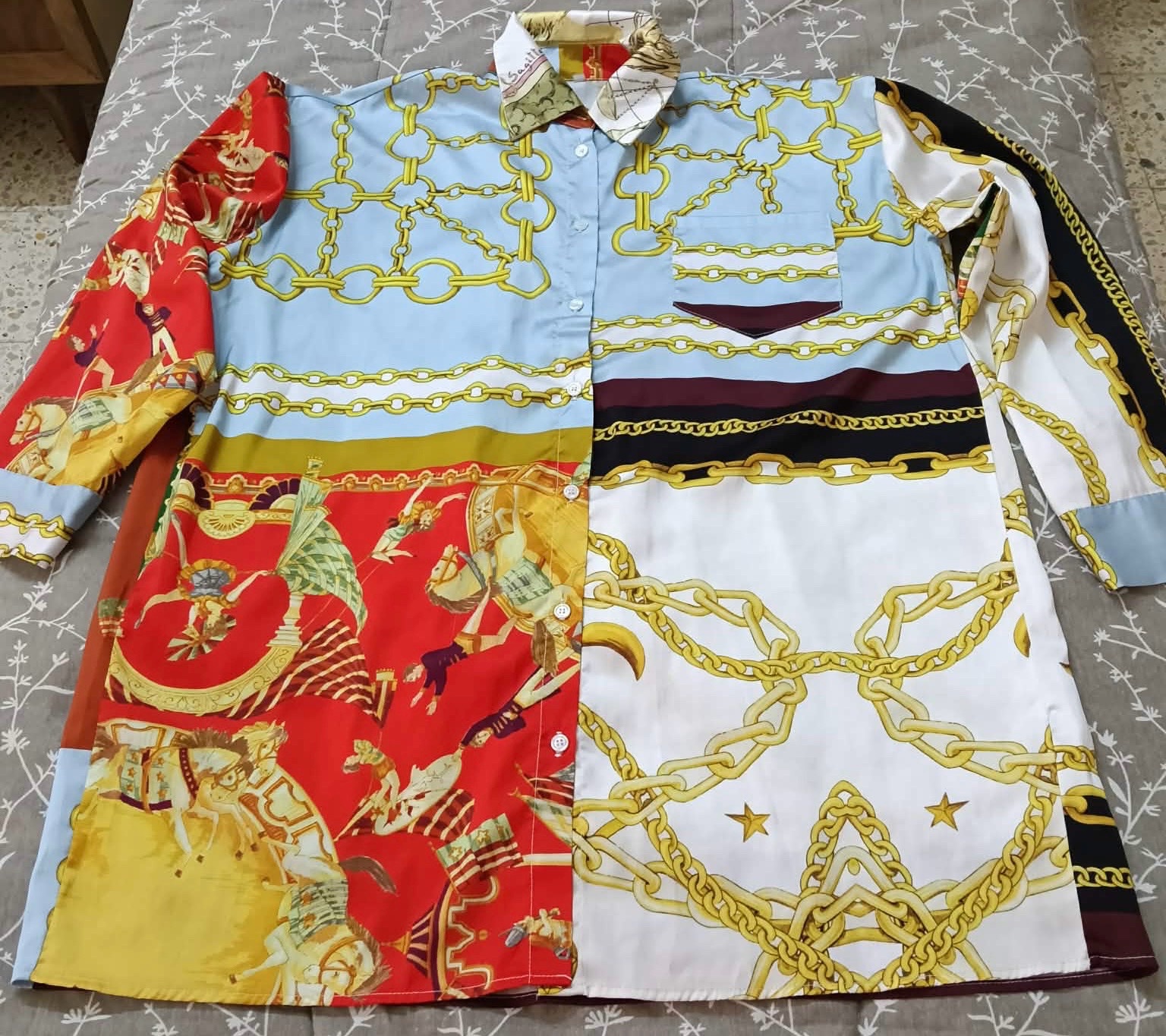 Chemise longue de la marque shein taille 42/44