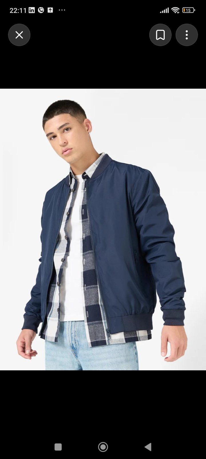 Veste légère Brave Soul taillle L presque neuve