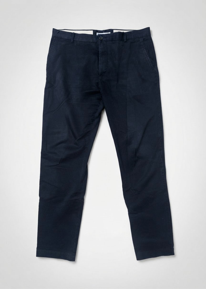 Pantalon chino Zara homme – Bleu marine