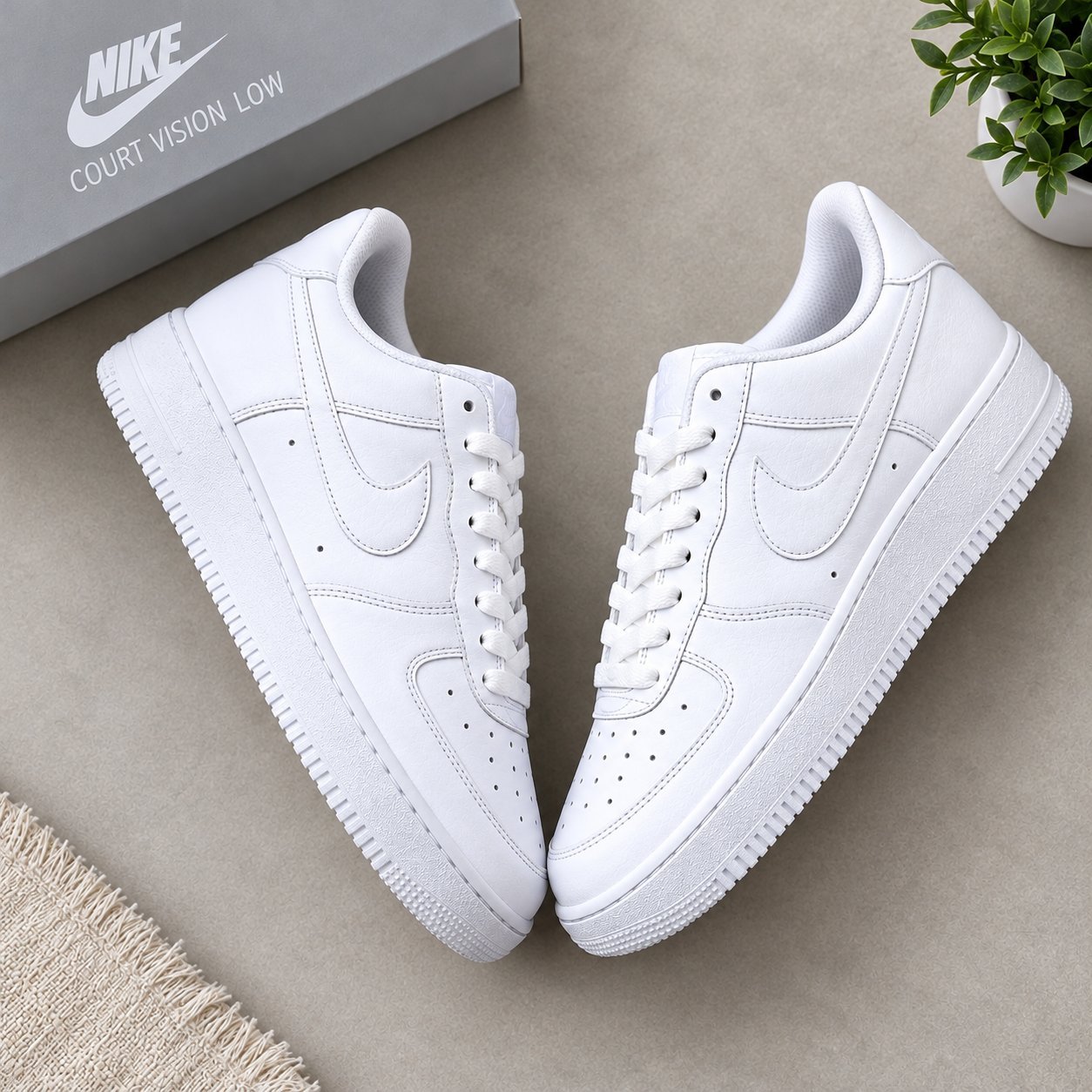 Nike court vision low blanc pointure 42.5