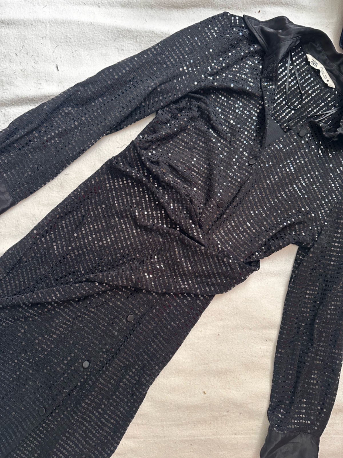 Robe zara en noir 