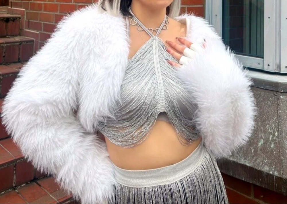 Top silver soirée