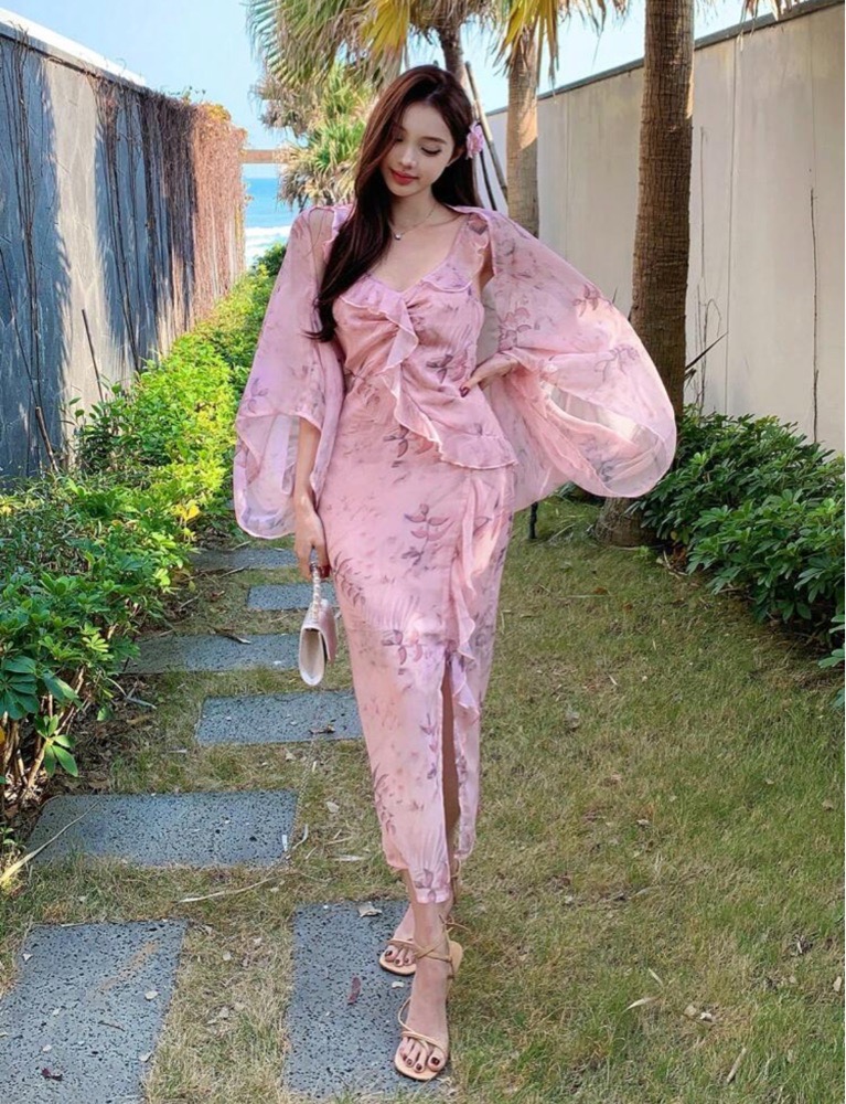 Robe+echarpe