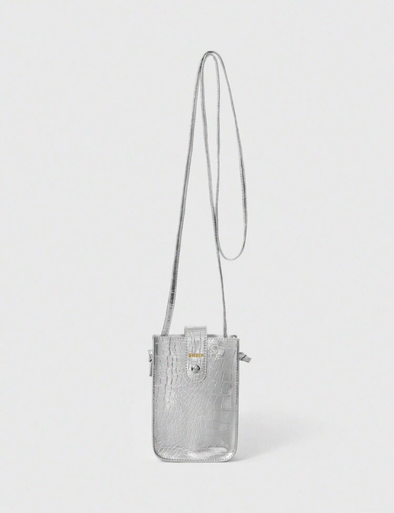 Mini sac argent