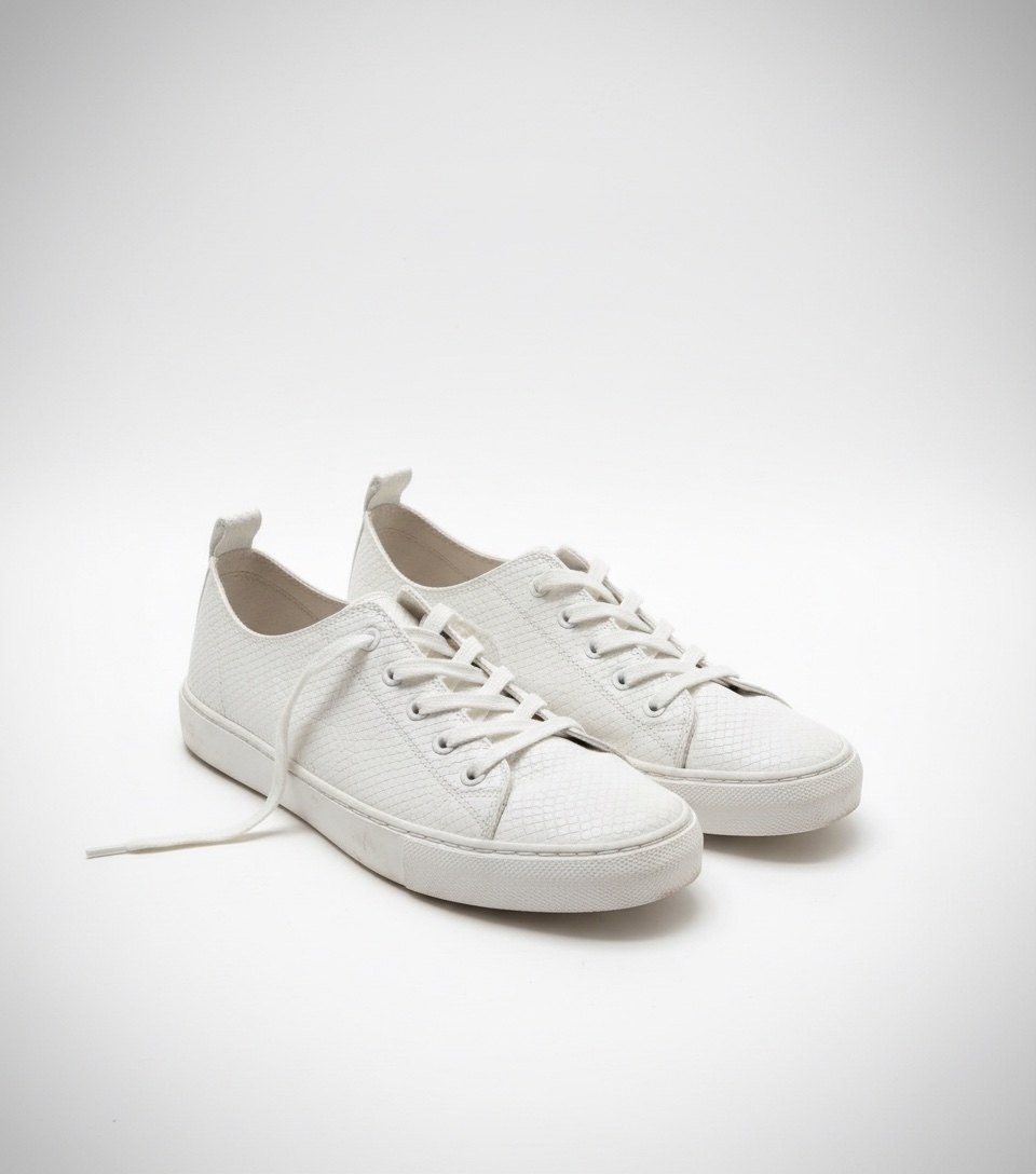 Baskets similicuir