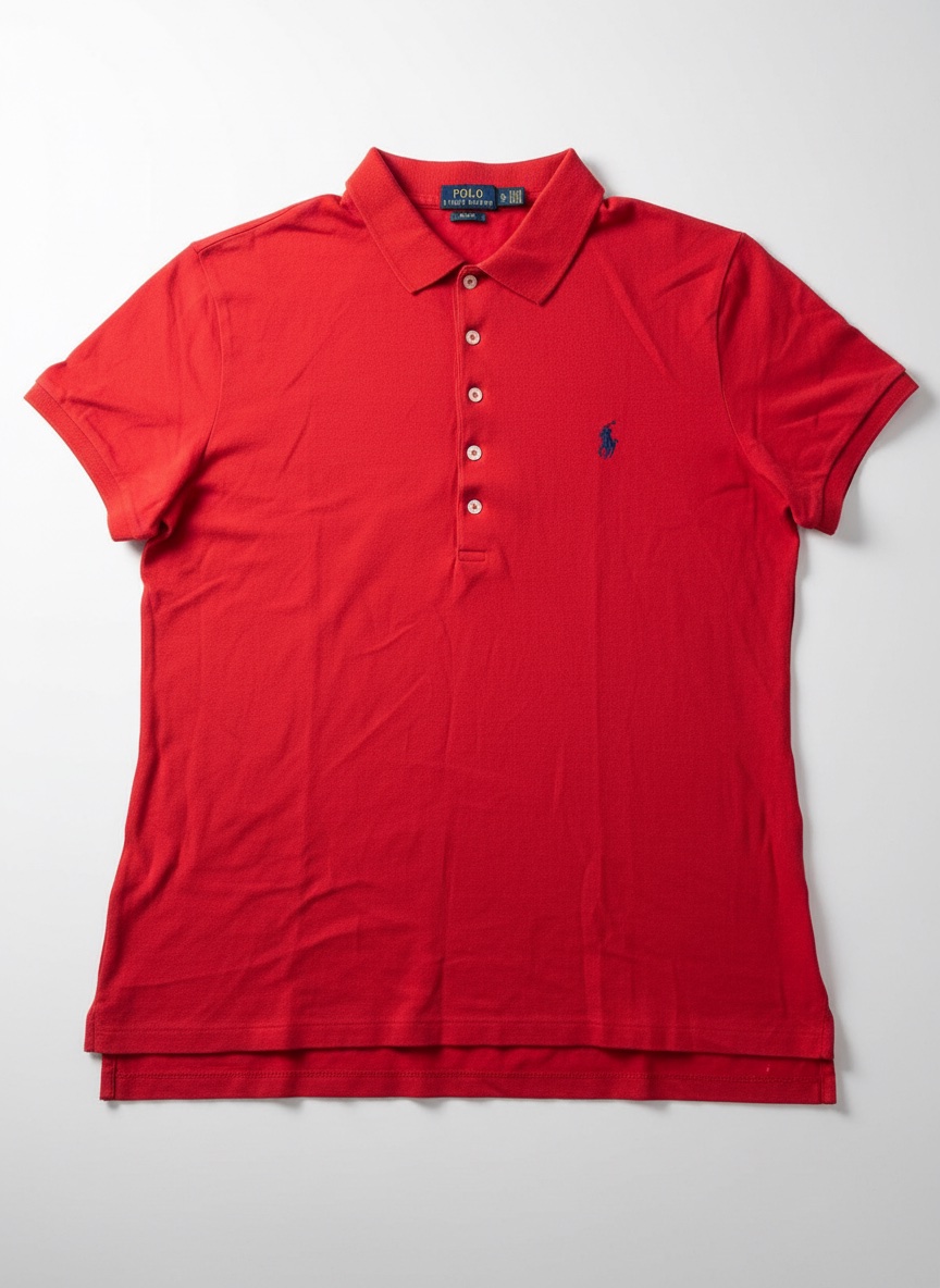 Polo en coton stretch Slim Fit