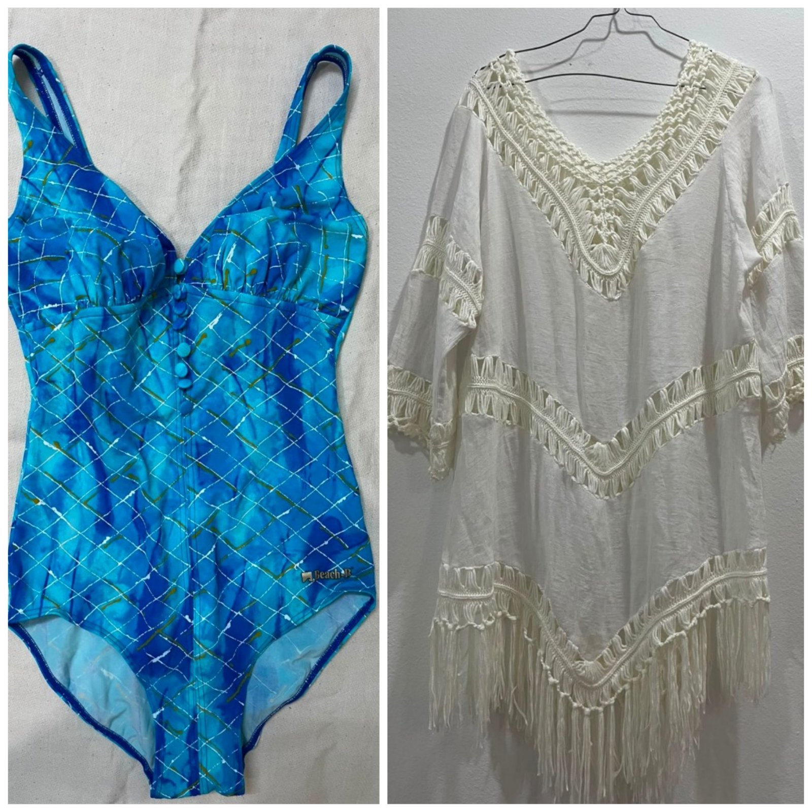 Un lot d'un maillot et cache maillot
