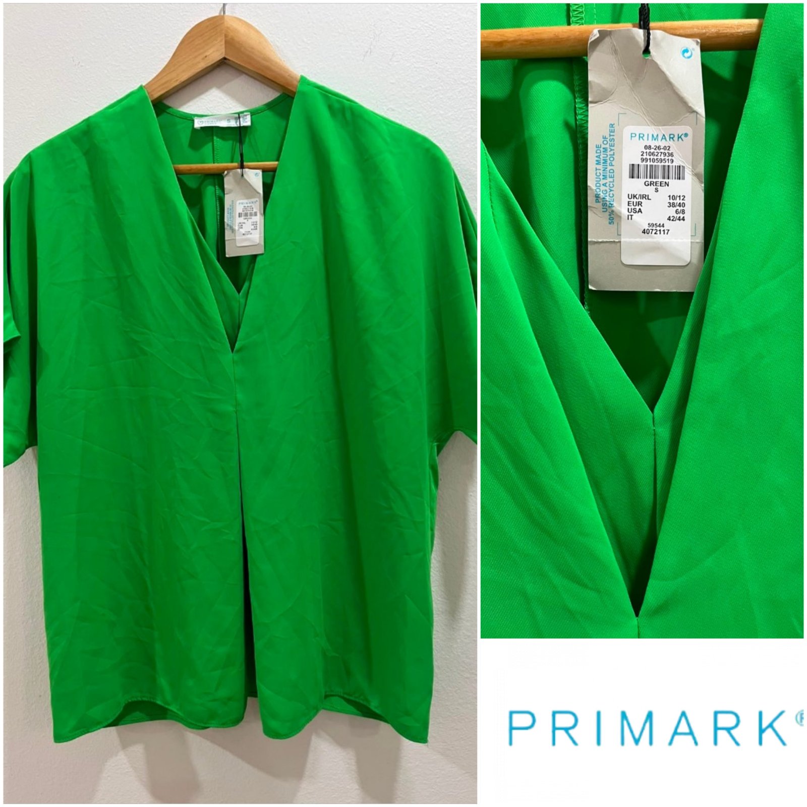 Belle blouse vert
