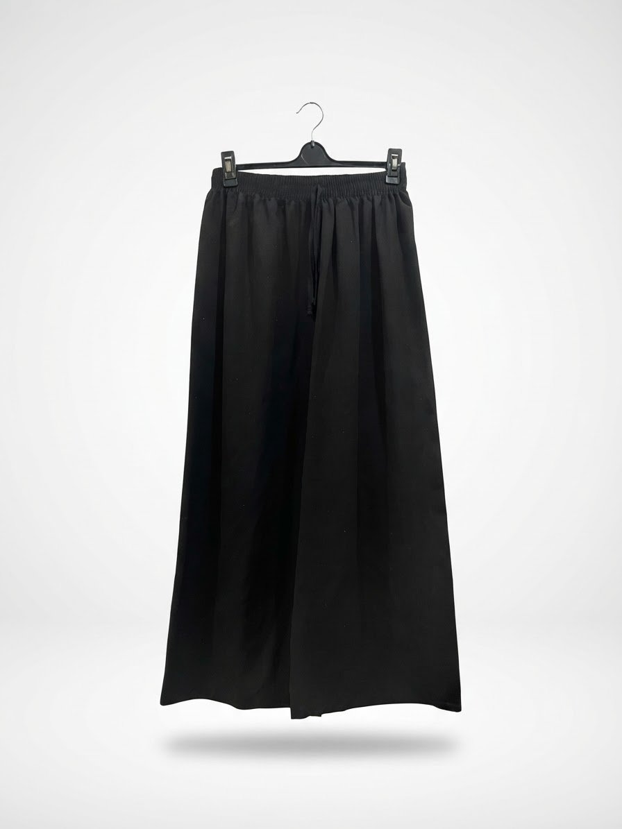 Pantalon large noir