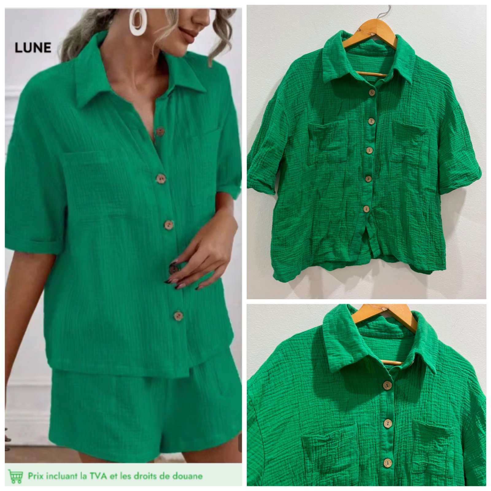 Chemise décontracté de la marque shein