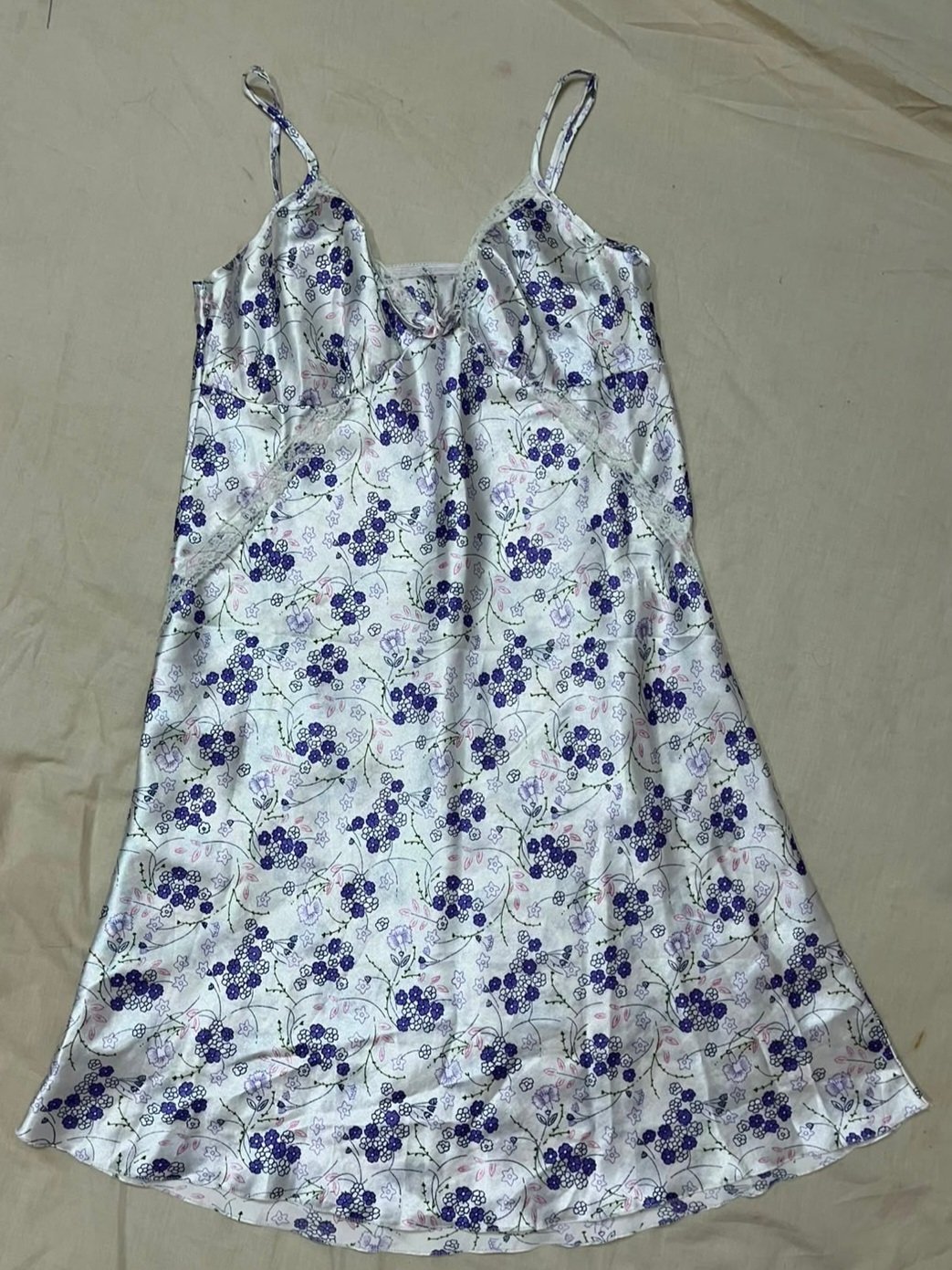 Nuisette satin floral