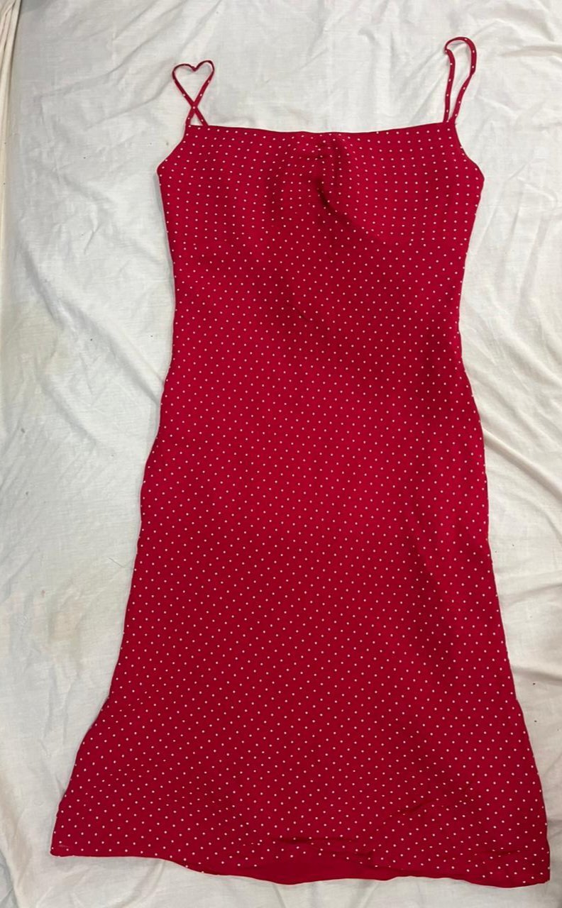 Robe d'été rouge