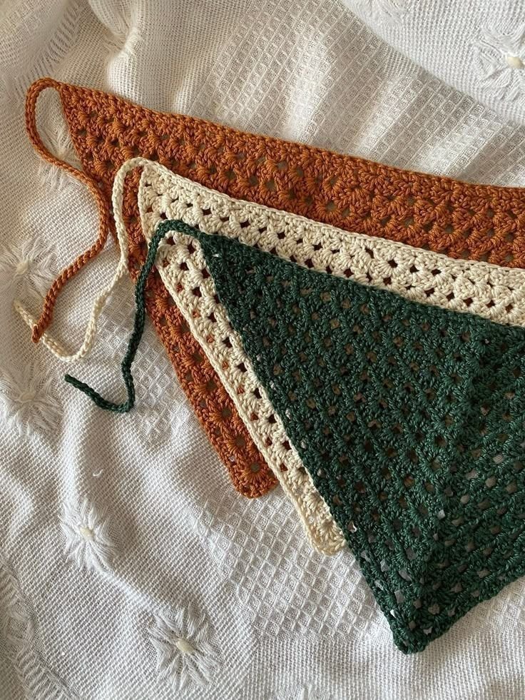 Bandana au crochet 