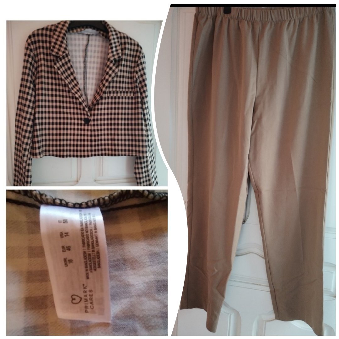 Lot à 35 dt pantalon  XXL et veste 46