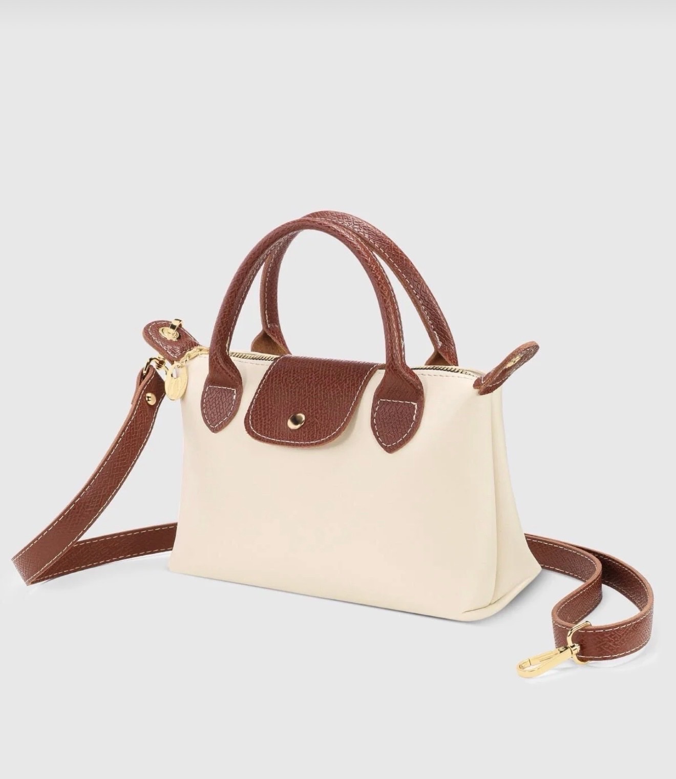 Cream crossbody