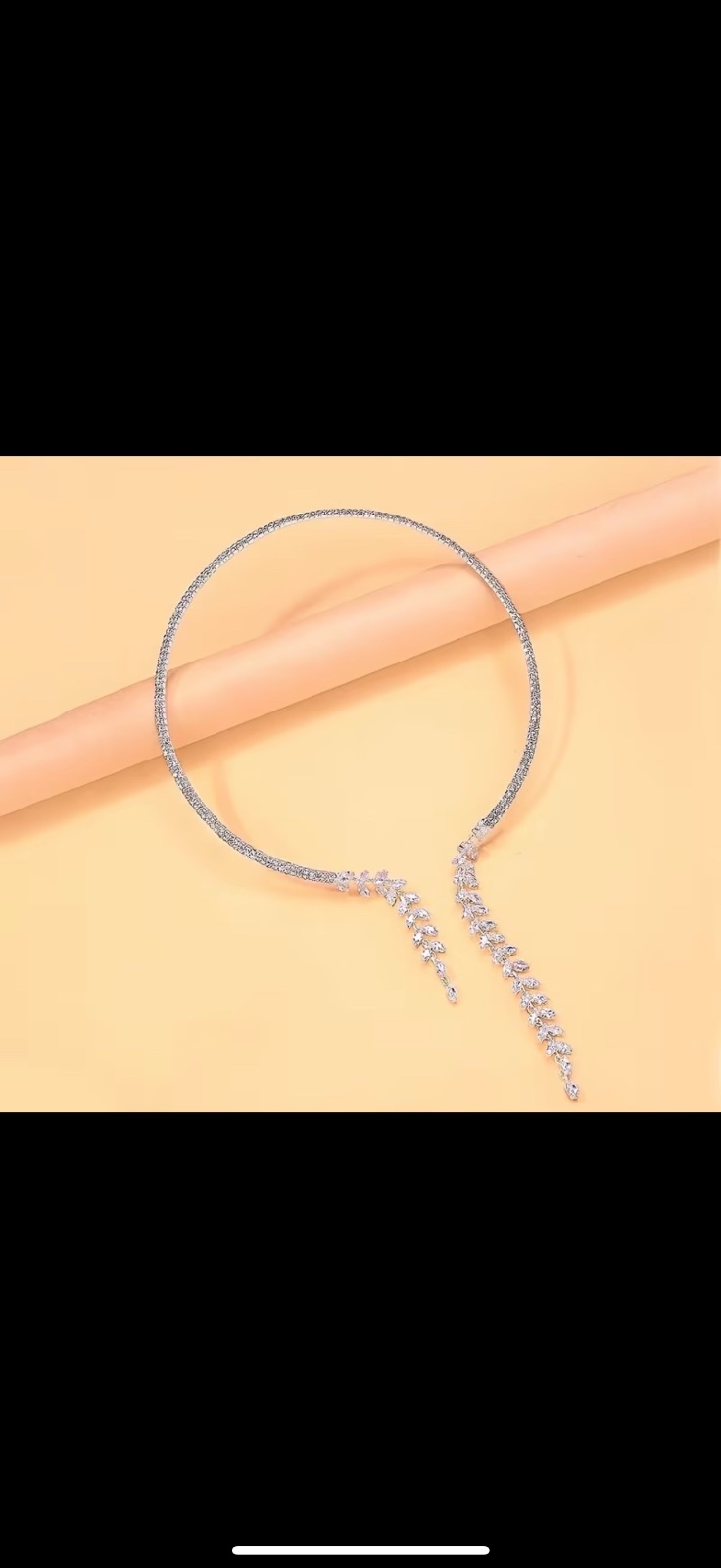 Collier argent