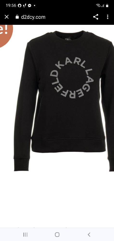 Pull karl lagerfeld noir