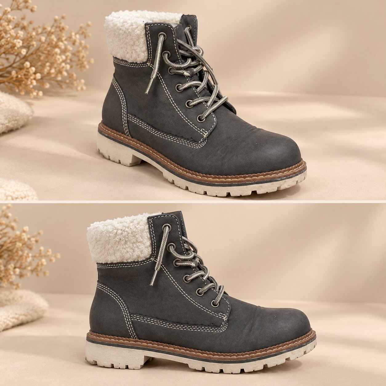 Bottine d’hiver grise de la marque LANDROVER