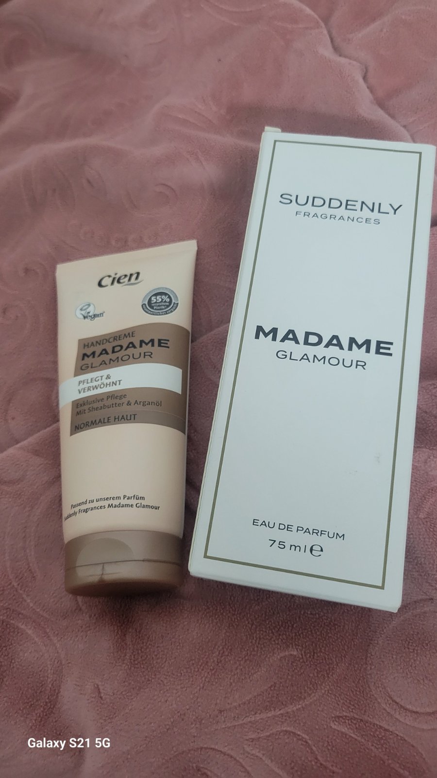 Suddenly parfum madame glamour + creme a mains