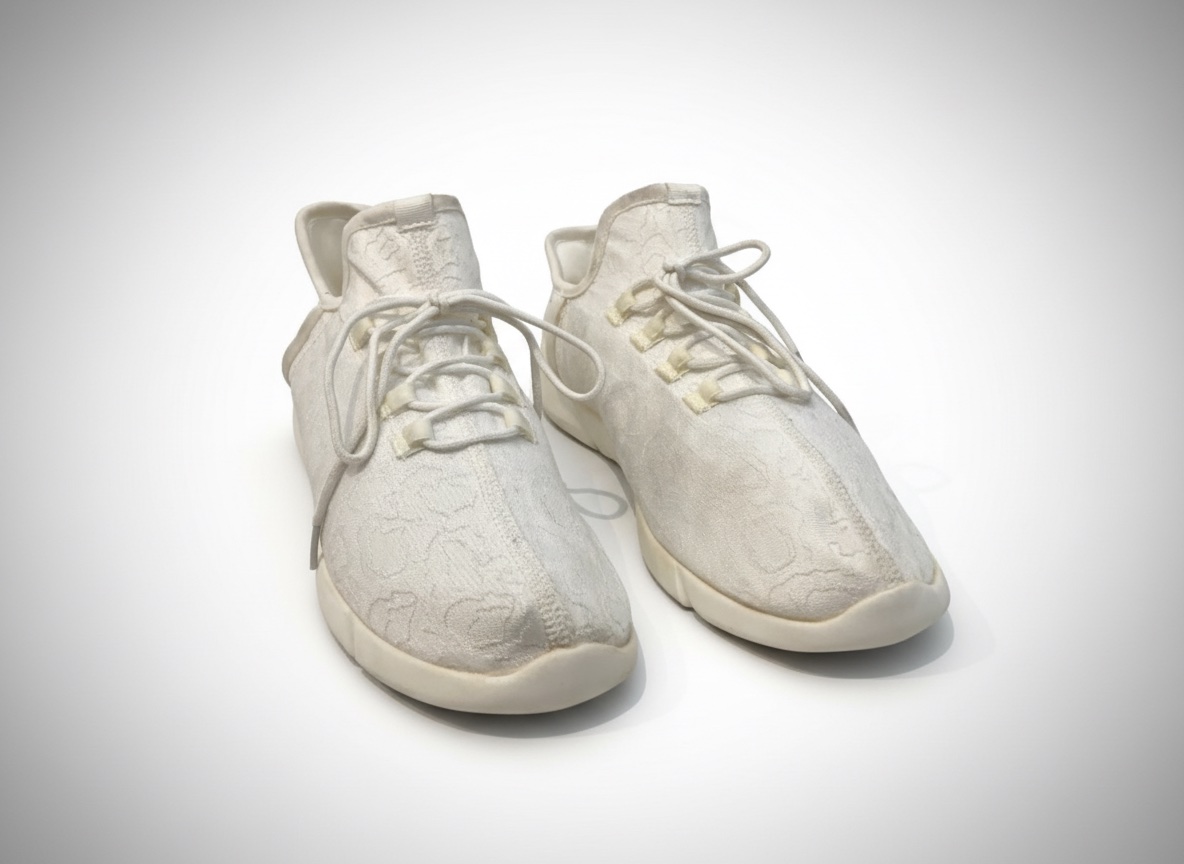 Chaussure blanche  de sport confortable
