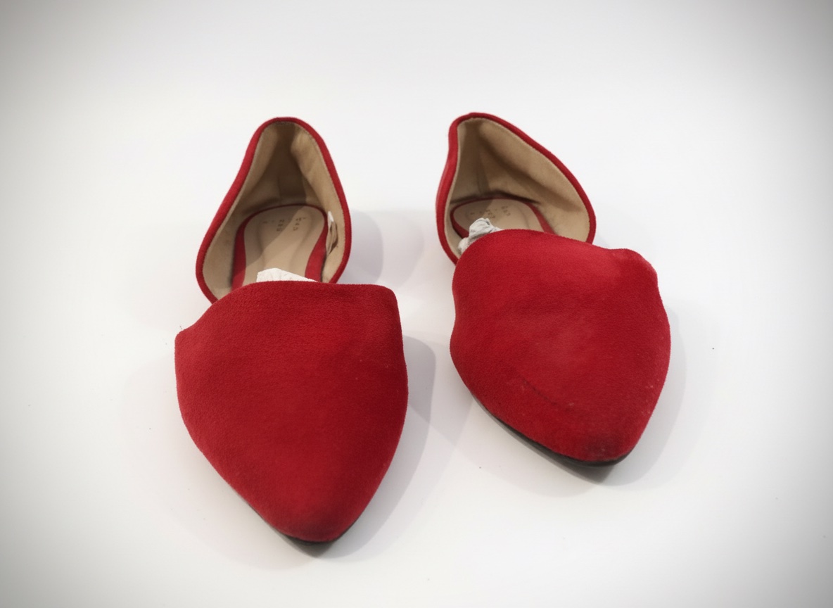 Ballerine rouge vif