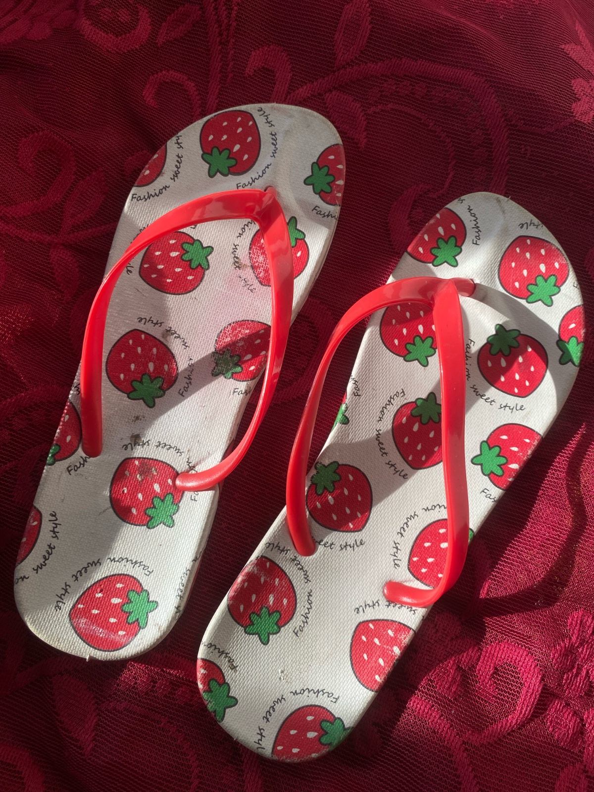 Claquettes 🍓