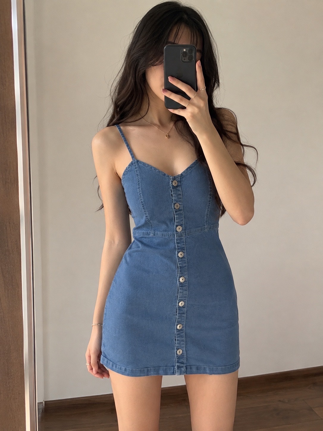 Robe en jean H&M Divided taille 38