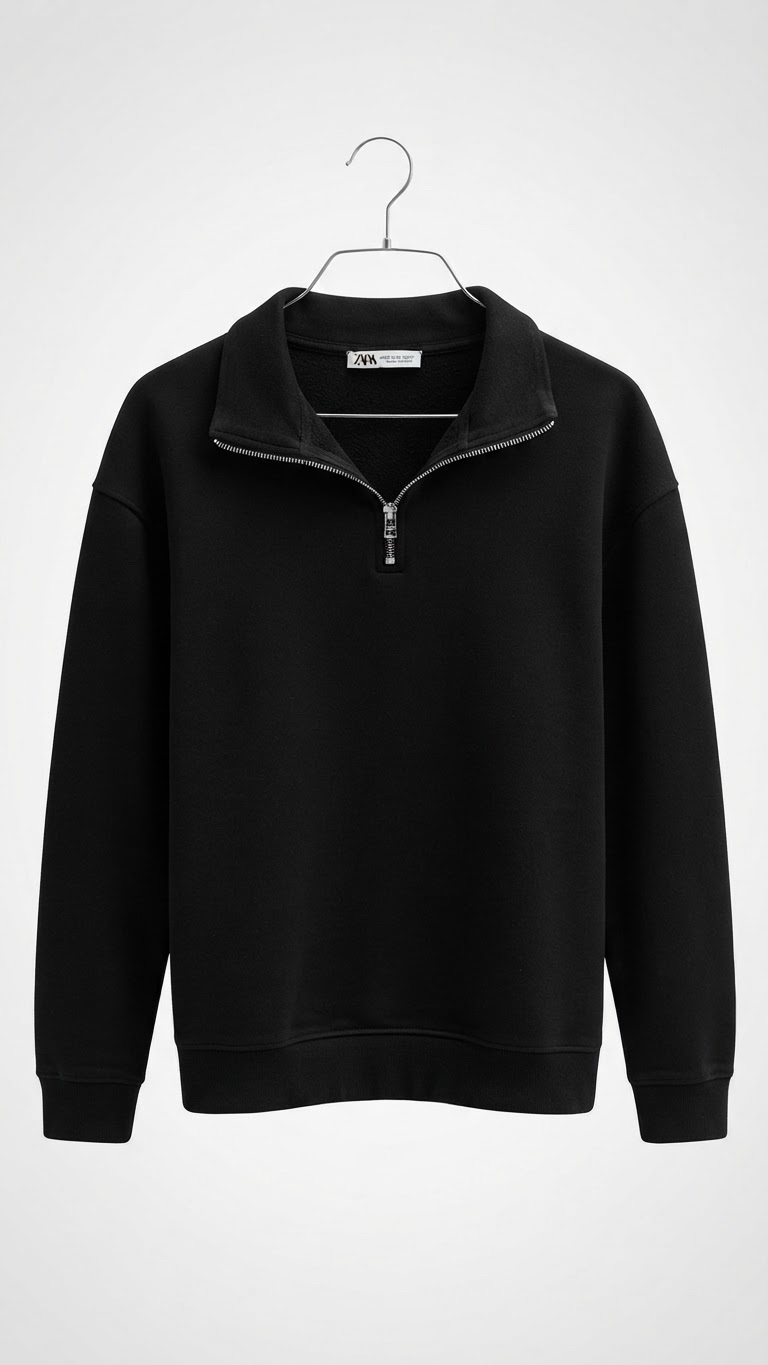 Pull avec zipp