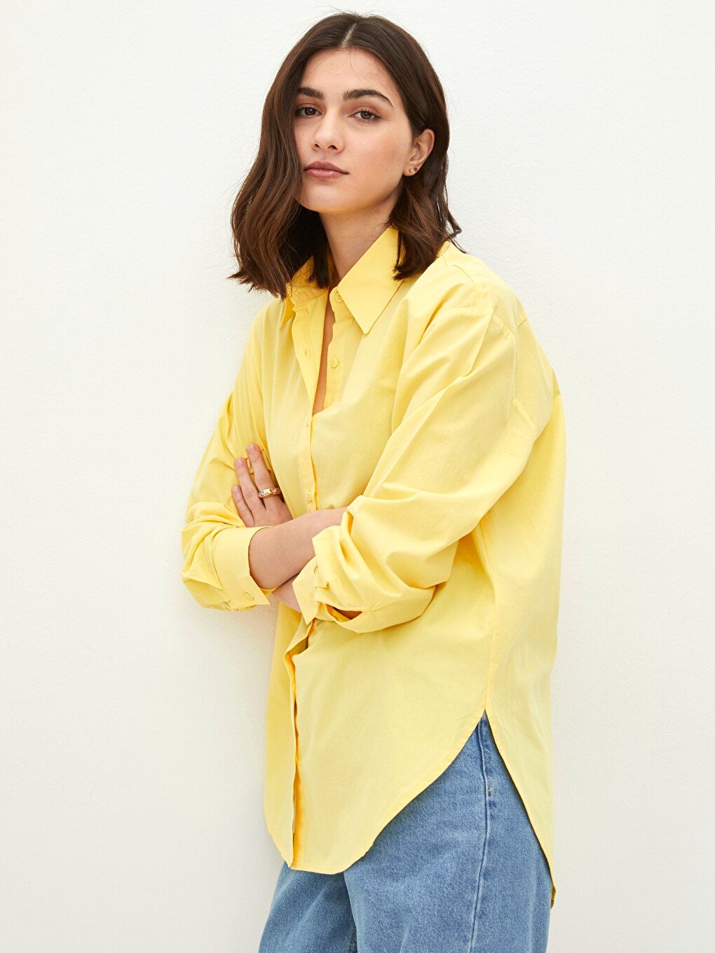 Chemise jaune