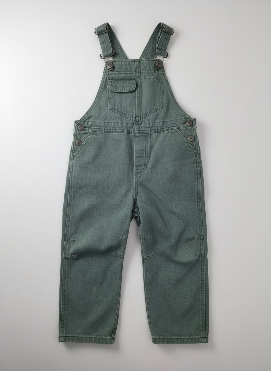 Salopette Zara kids 2-3 ans vert délavé excellent état