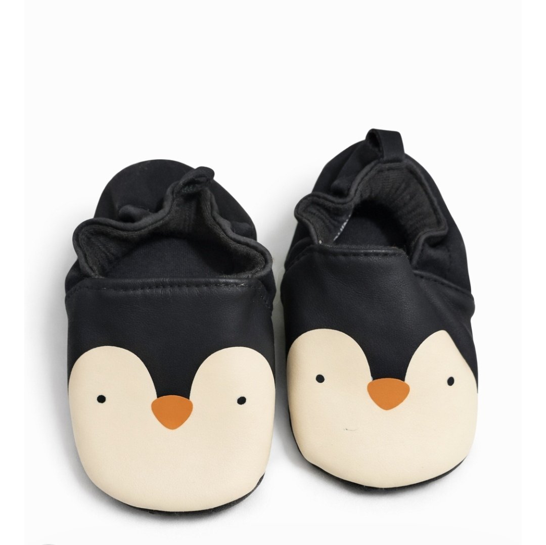 Chaussures bébé antidérapantes – motif pingouin 🐧 KIABI