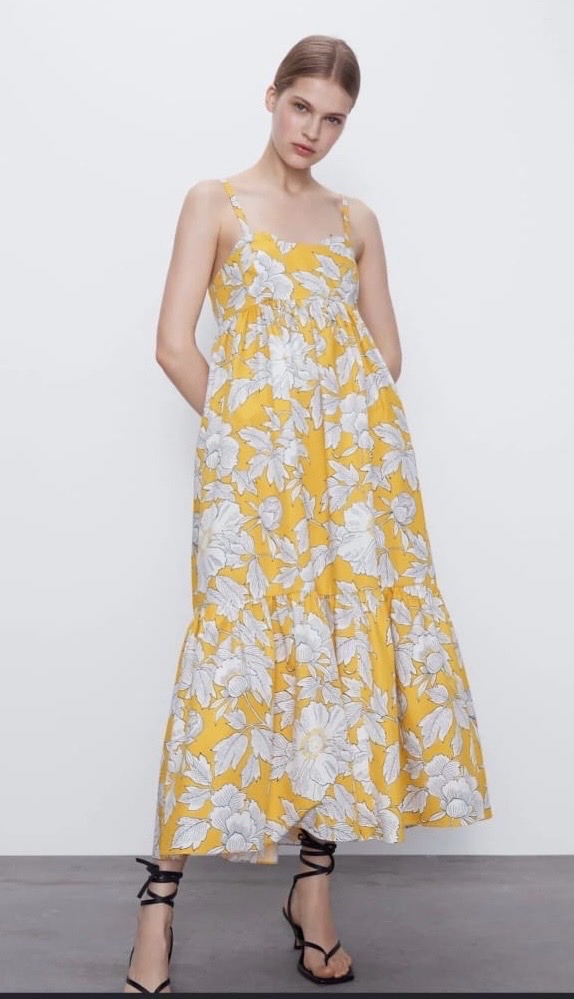 Robe zara florale