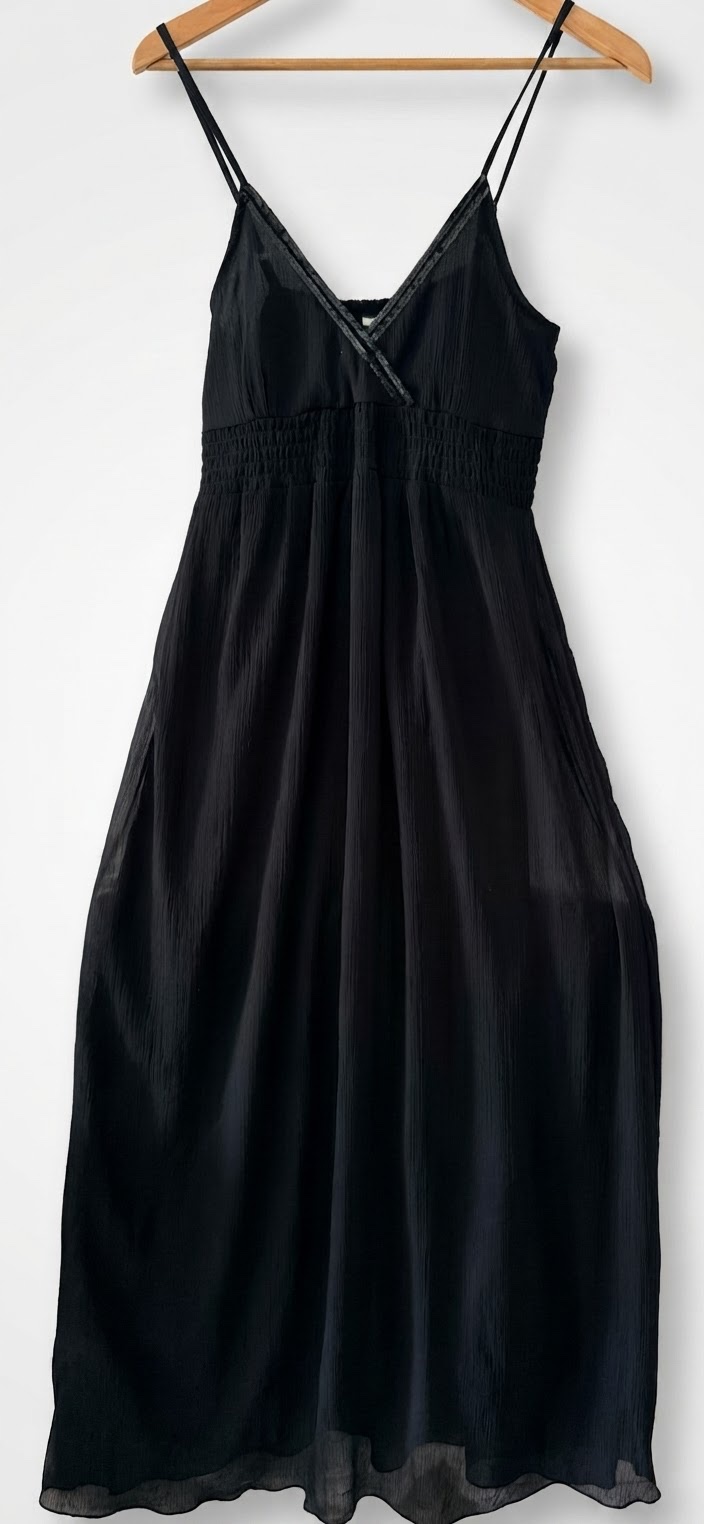 Robe longue noire