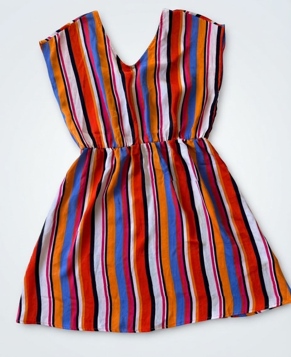 Robe multicolore