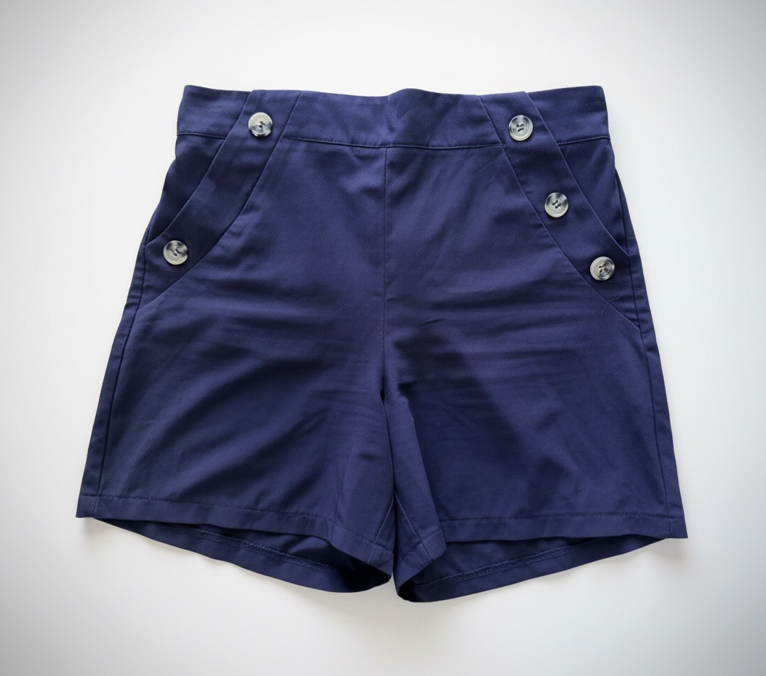 Short bleu marine 