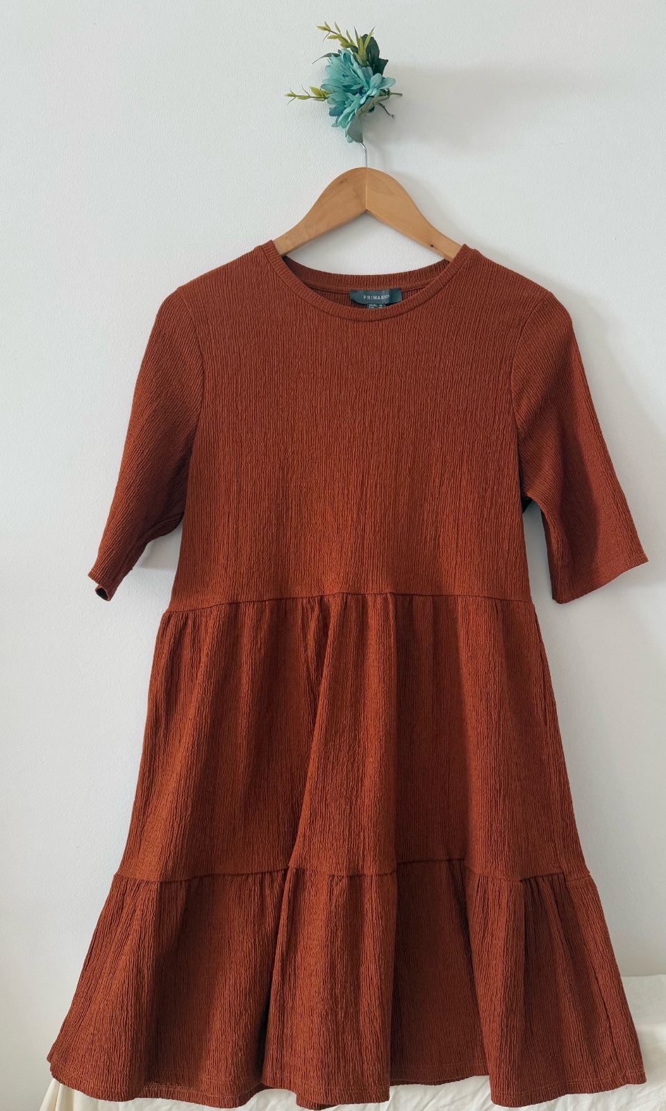 Robe couleur rouille primark