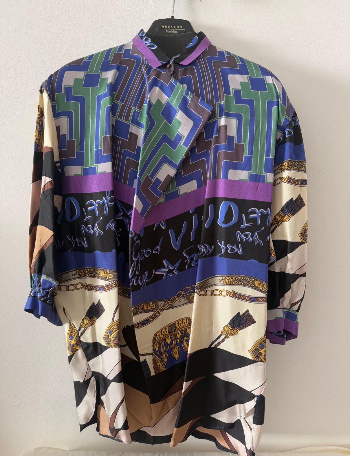 Chemise en soie maxmara