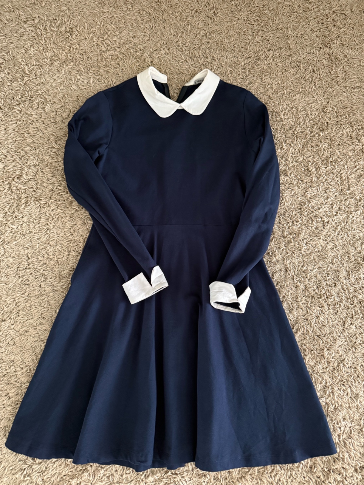 Robe bleu marine (ecoliere)