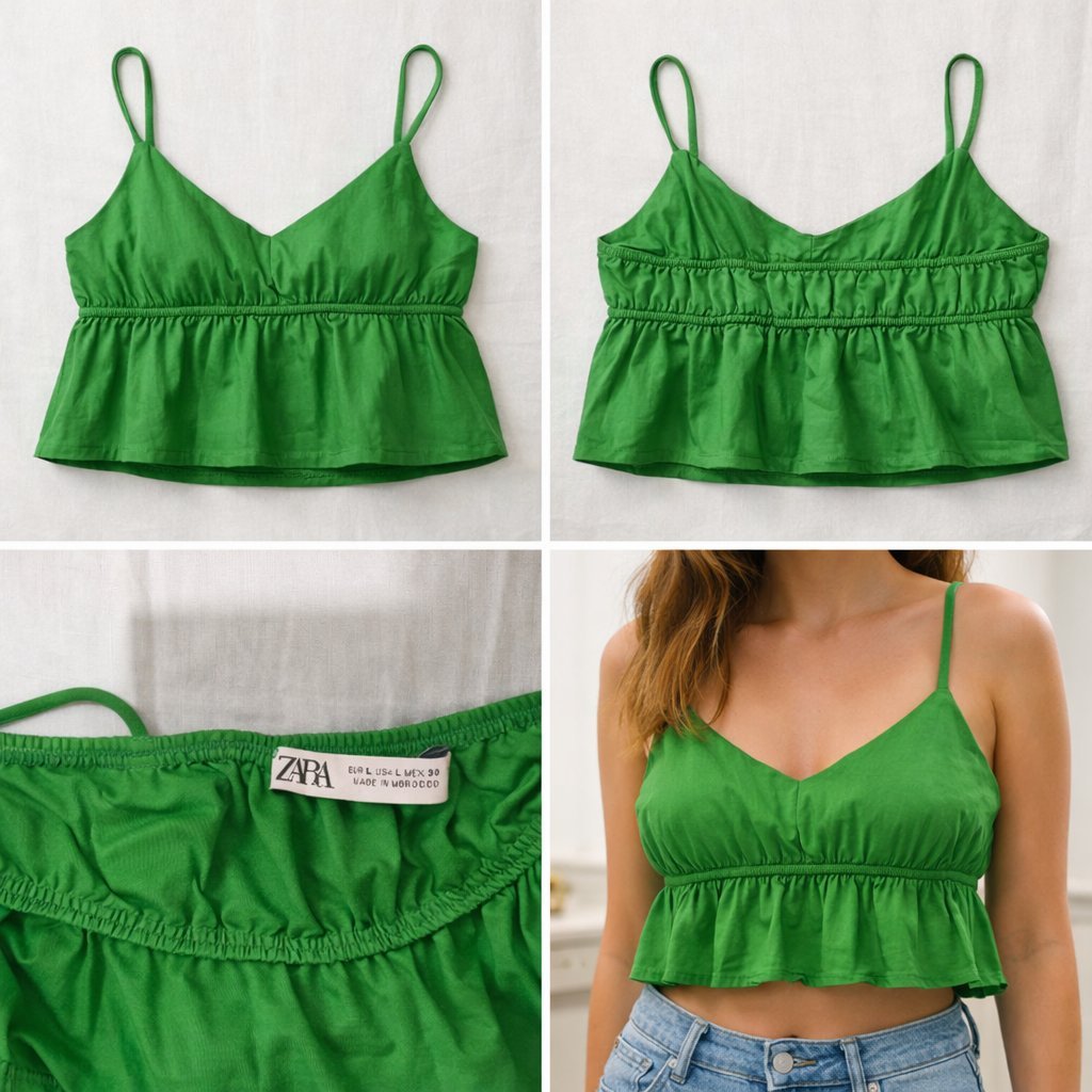 Crop top de marque zara treeees bon état 