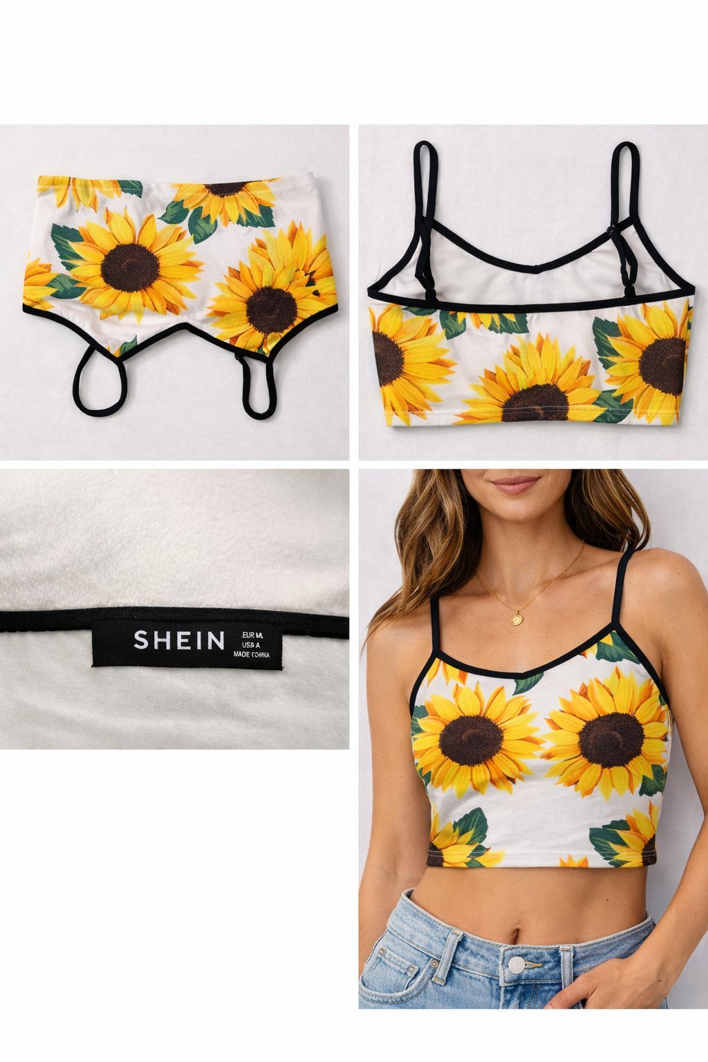 Crop top de la marque Shein t 40