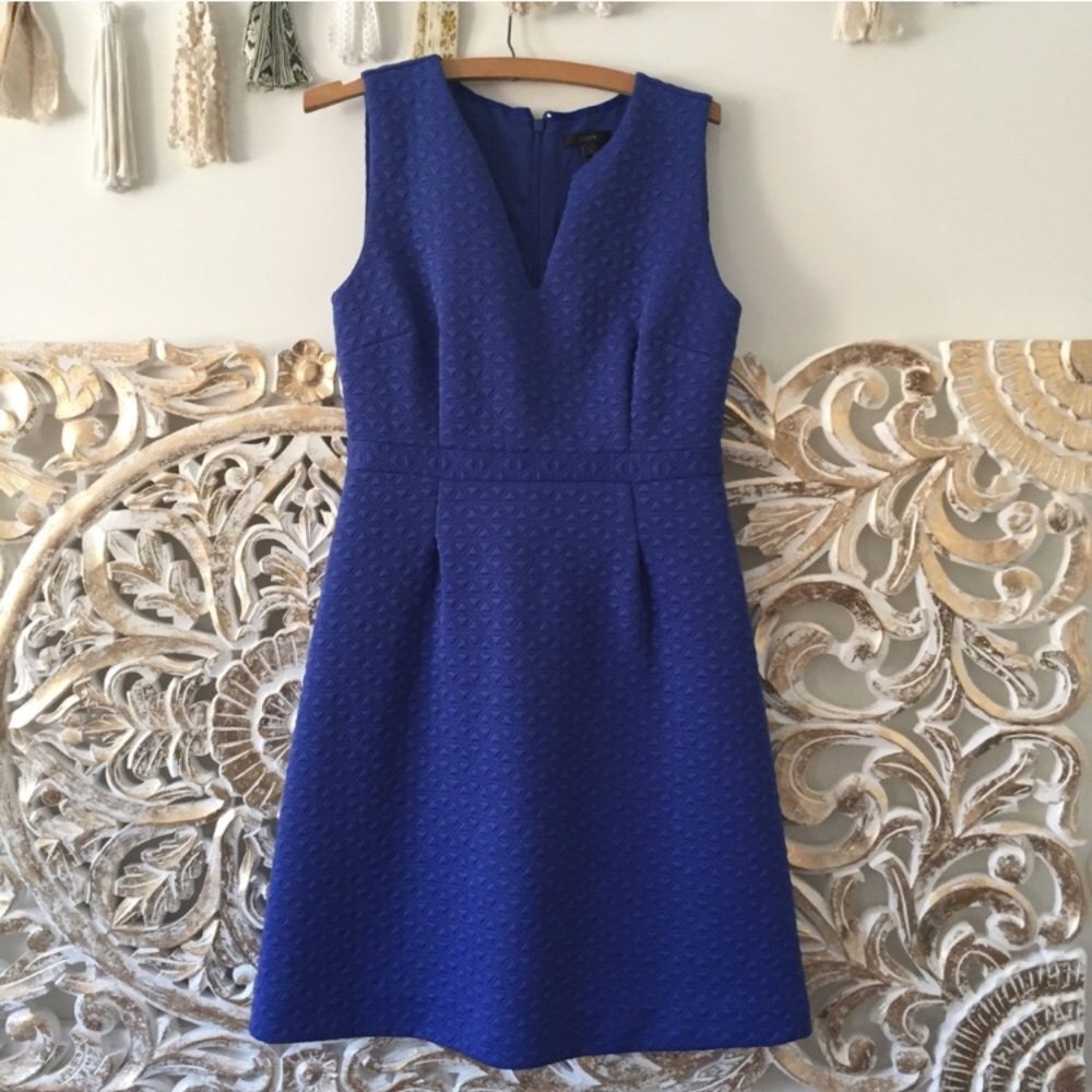 Robe bleue élégante 