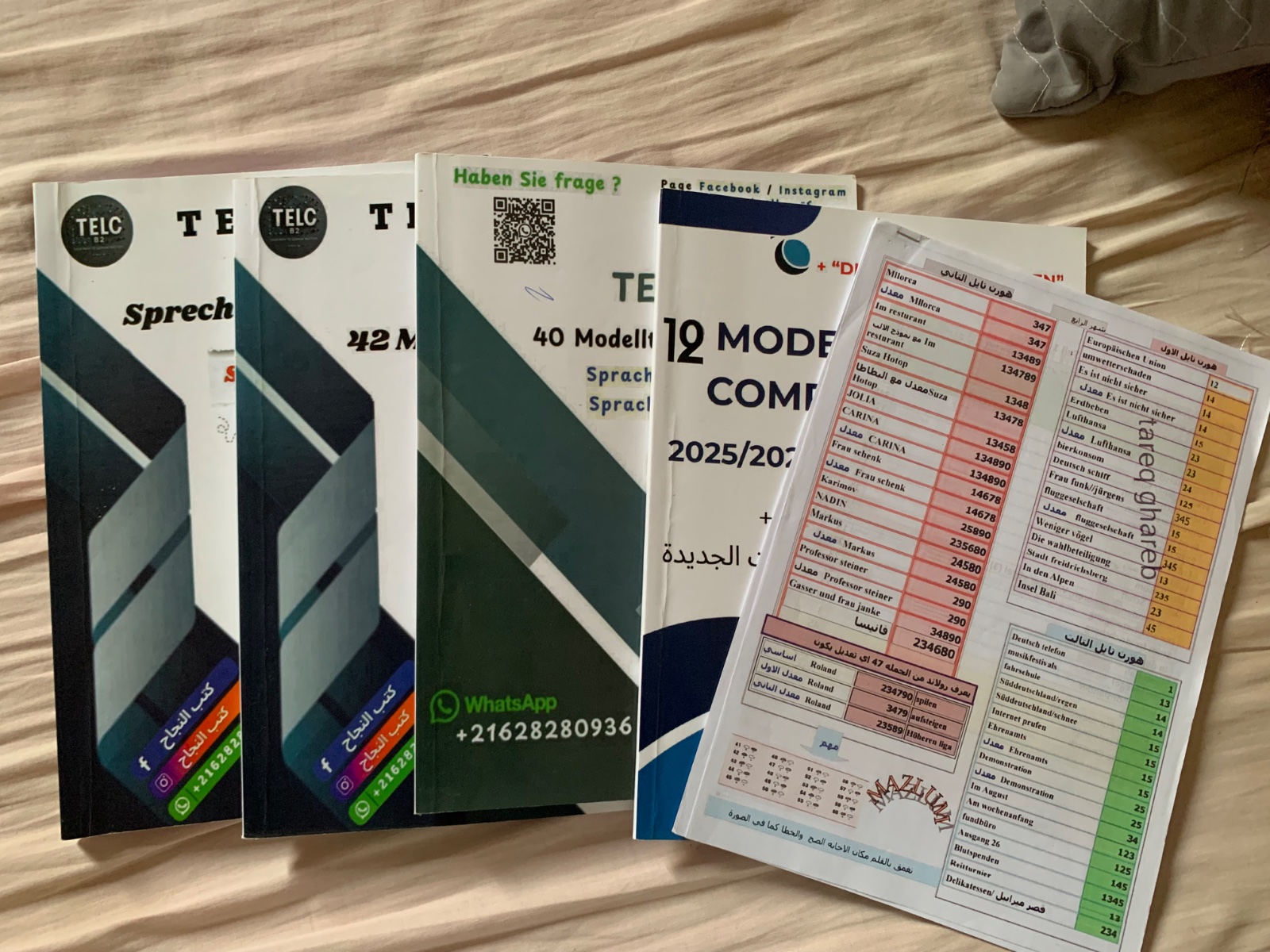 كتب النجاح pour préparatoon B2 Telc examen