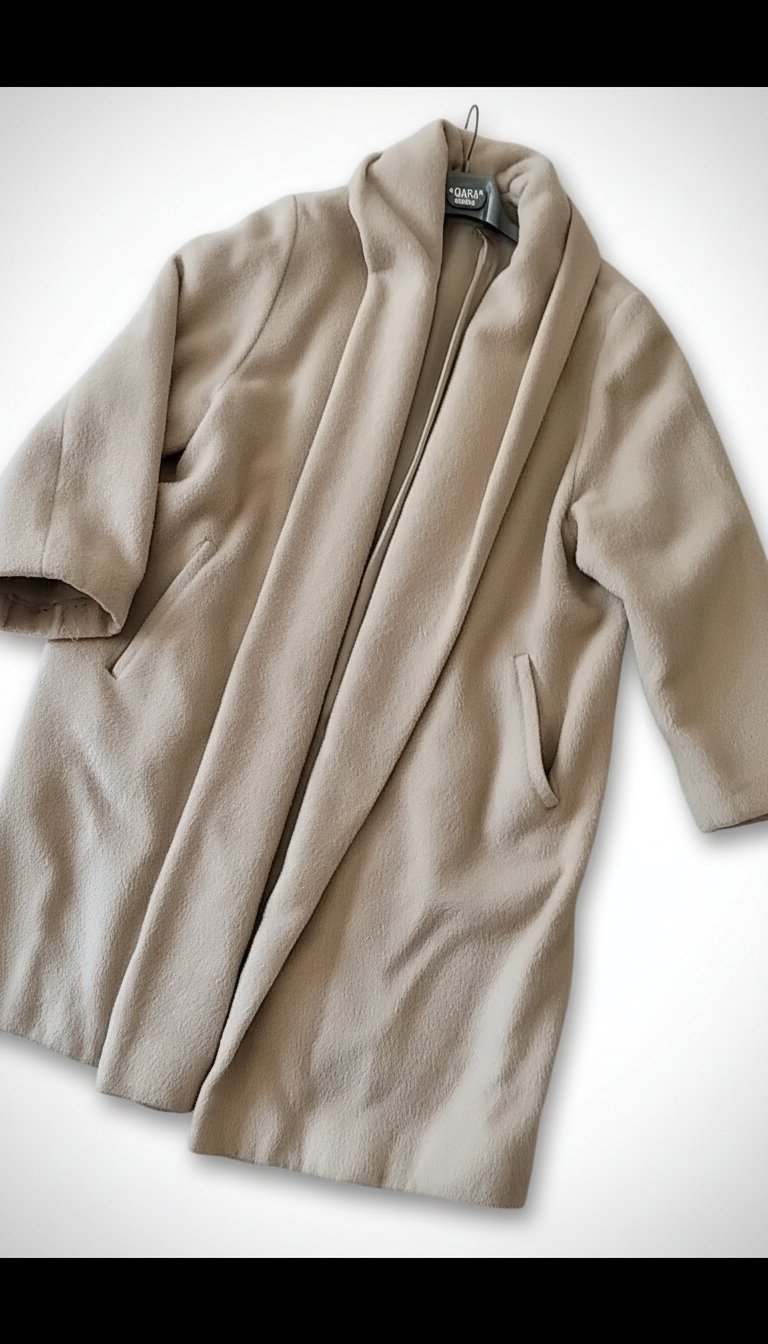 Manteau beige clair 